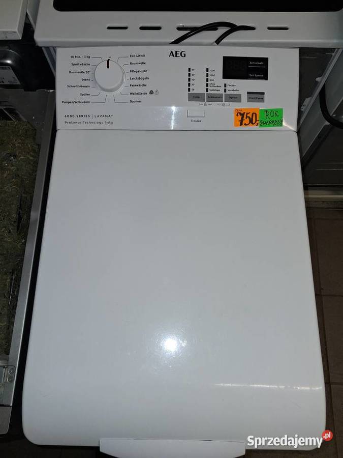 PRALKA OD GÓRY ŁADOWANA AEG