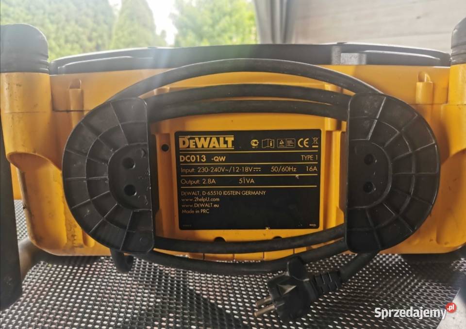 Sprzedam radio Dewalt śląskie Brzózki