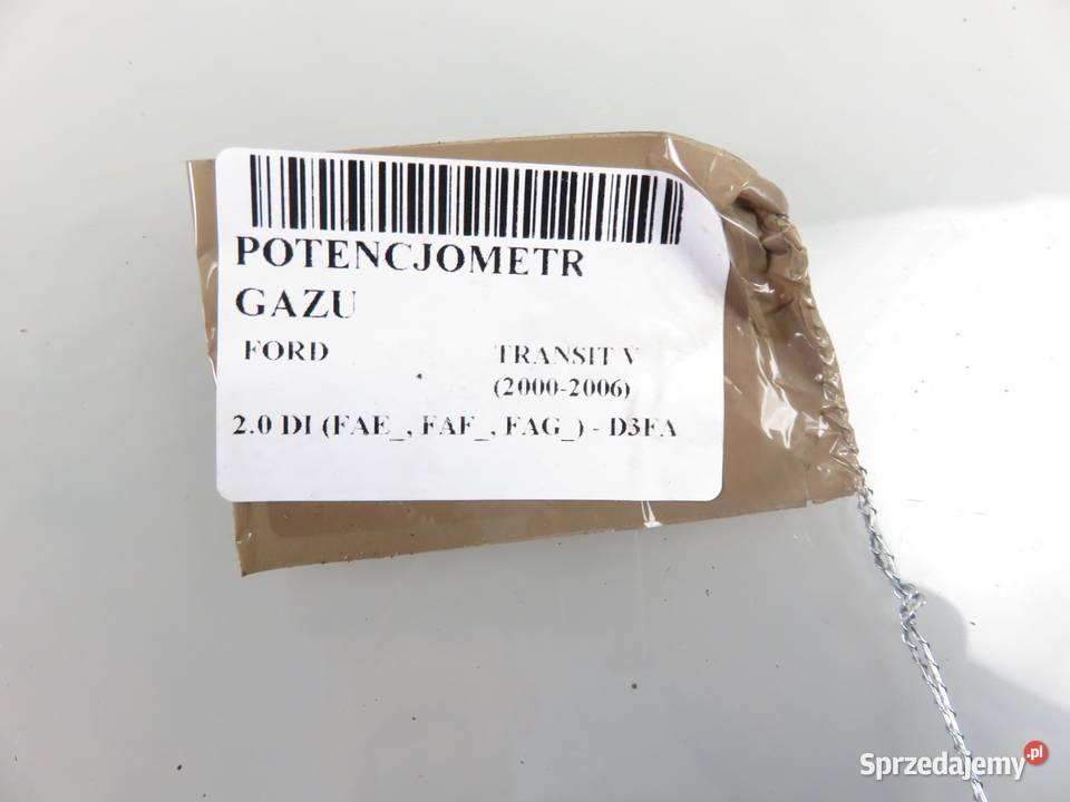 POTENCJOMETR GAZU FORD TRANSIT V 20 DI osobowe Potencjometry Części samochodowe