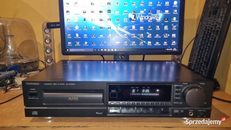 Odtwarzacz CD Technics SLPG520A JOG MASH Made in Odtwarzacze CD i MD łódzkie Warta