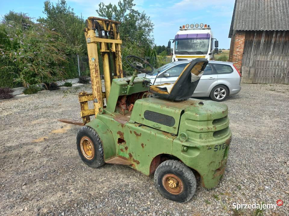Wózek widłowy STEINBOCK udźwig 2 tony HYSTER RAK Zamość