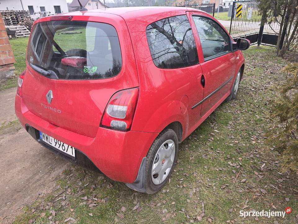 Renault Twingo II 12i 2011r mazowieckie Łosie