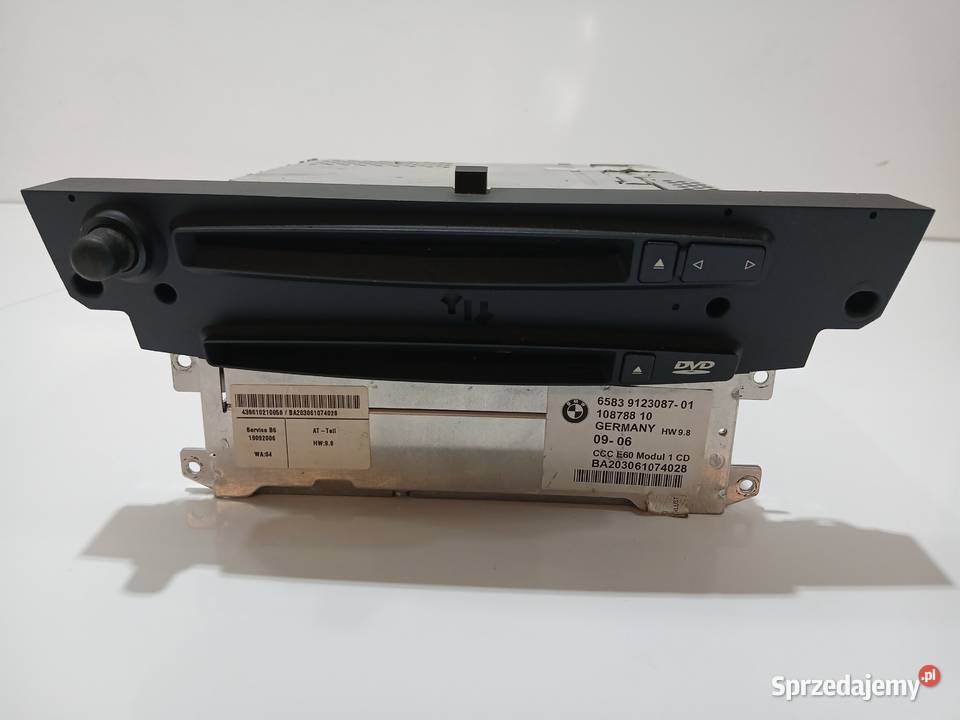RADIO NAWIGACJA CCC BMW BMW E60 E61 9123087 osobowe Strzyżewice