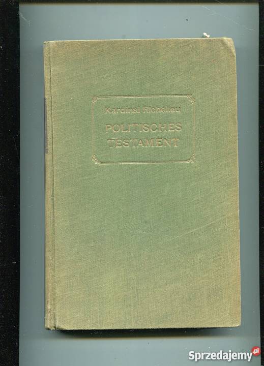 Politisches Testament und Kleinere Schriften Szczecin