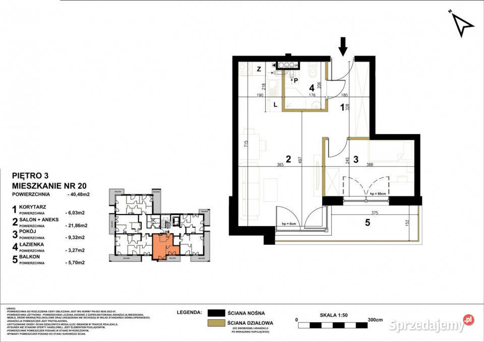sprzedaży mieszkania Kielce 4048m2 2 pokoje