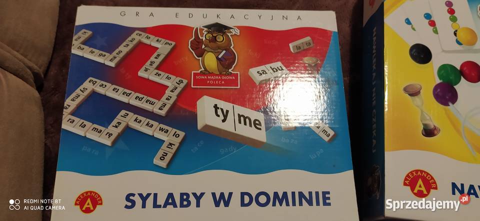 sylaby w dominie gra edukacyjna Poznań