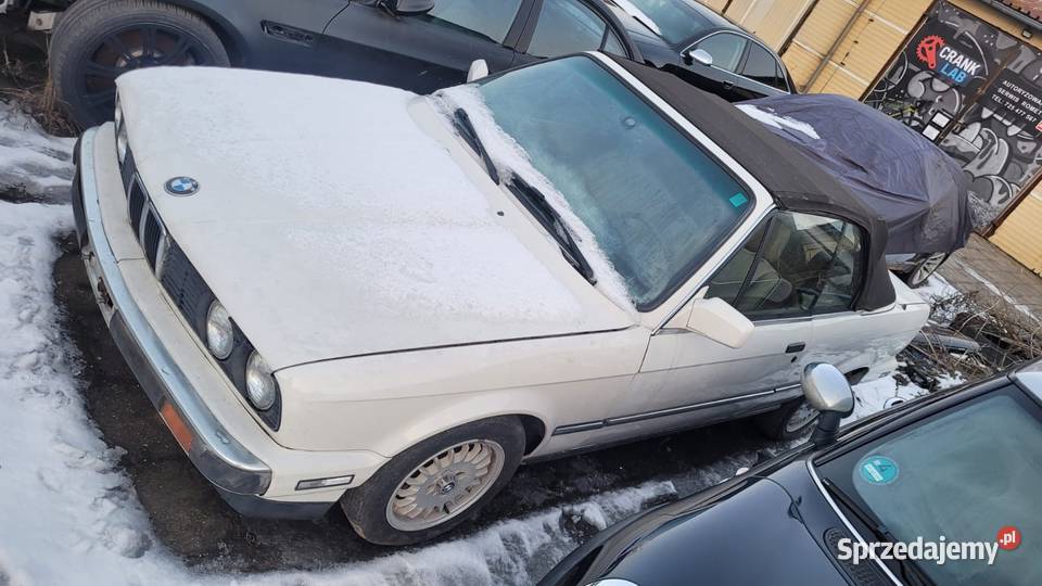Sprzedam BMW e30 w cabrio manualna Samochody osobowe Siemidrożyce