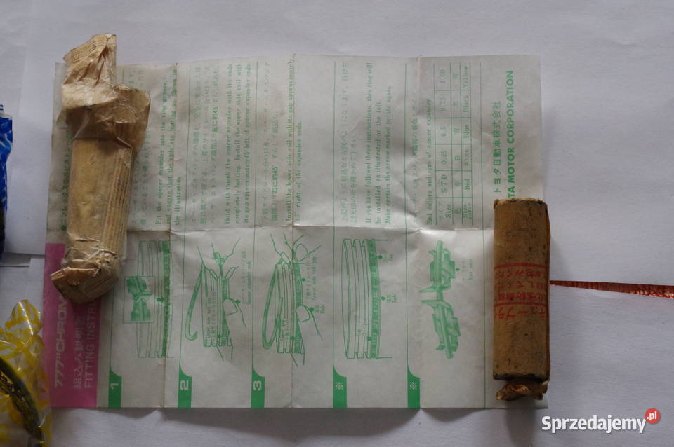 Toyota tłok pierścienie panewki Silniki i osprzęt