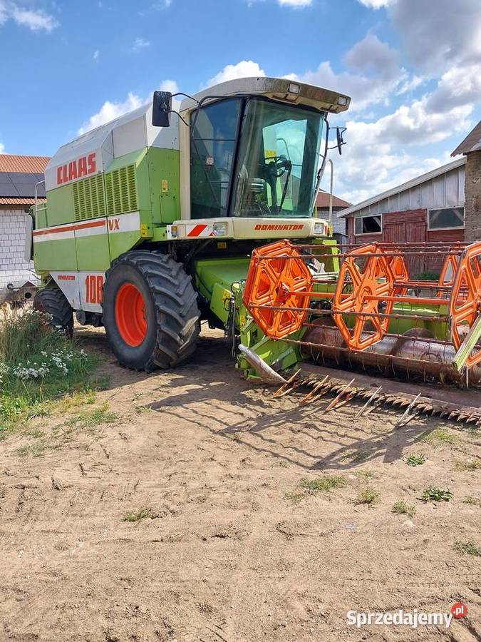 Sprzedam kombajn claas 108vx dominator nieuszkodzony Kombajny podlaskie Kolno