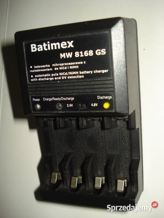 Ładowarka akumulatorków AA AAA Batimex MW8168GS Gdynia sprzedam