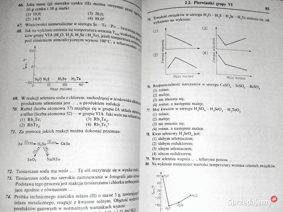 Sprawdż czy znasz chemię Testy egzaminacyjne W Chełm