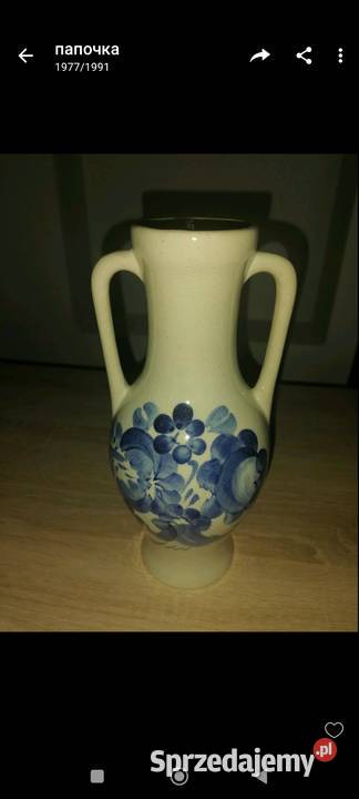 Wazon Fajans Włocławek Porcelana i szkło Olsztyn