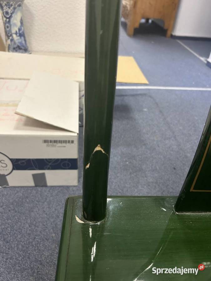 Vintage orientalny komplet ręcznie malowany