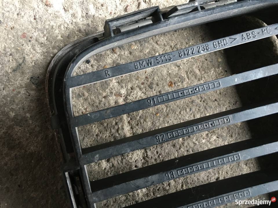Bmw E36 Kratka Nerka Grill Prawa 51138122238 Pozostałe Chojnice