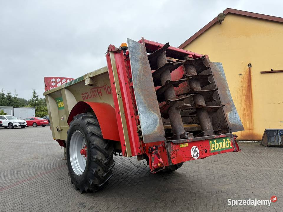 Rozrzutnik obornika Le Boulch Goliath 102 Myszyniec