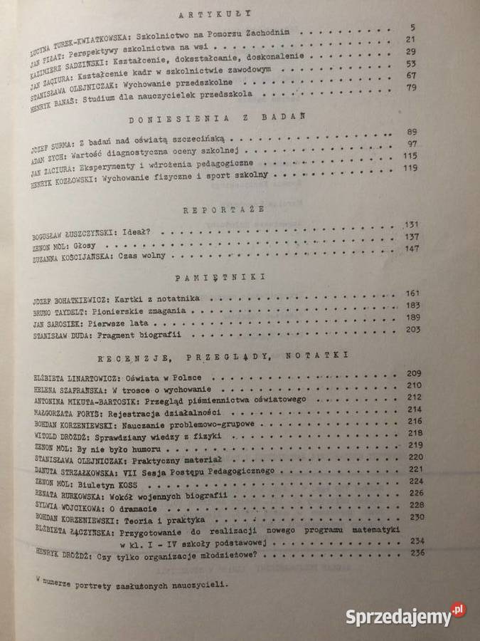 3147 Zeszyt Nauczyciela XXX Lat Szczecińskiej Szczecin