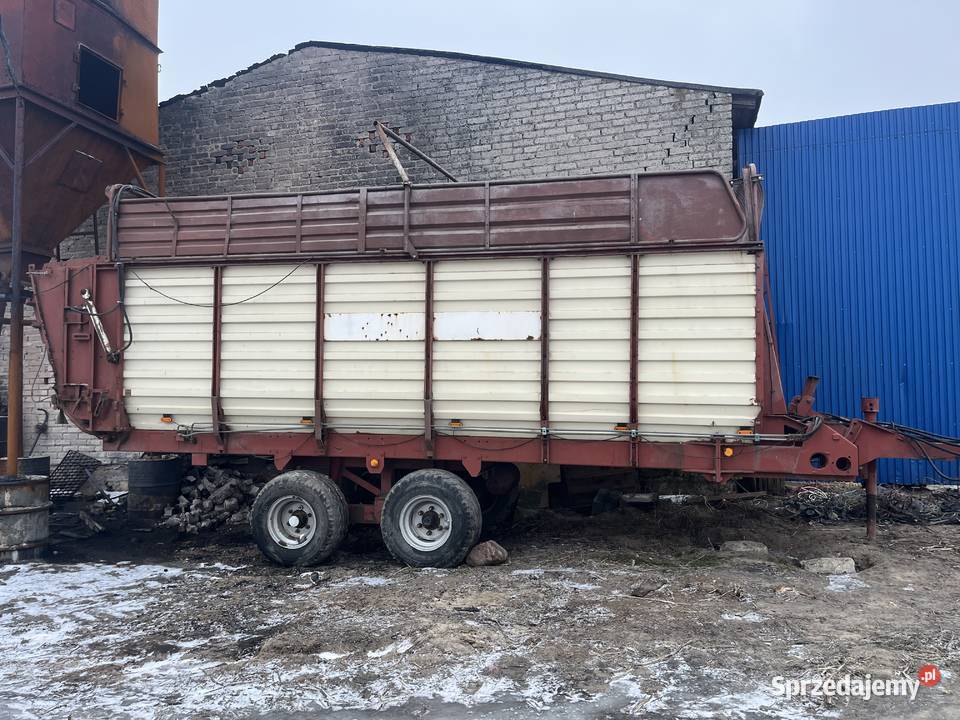 Przyczepa objętościowa Przyczepy rolnicze wielkopolskie Chlebno