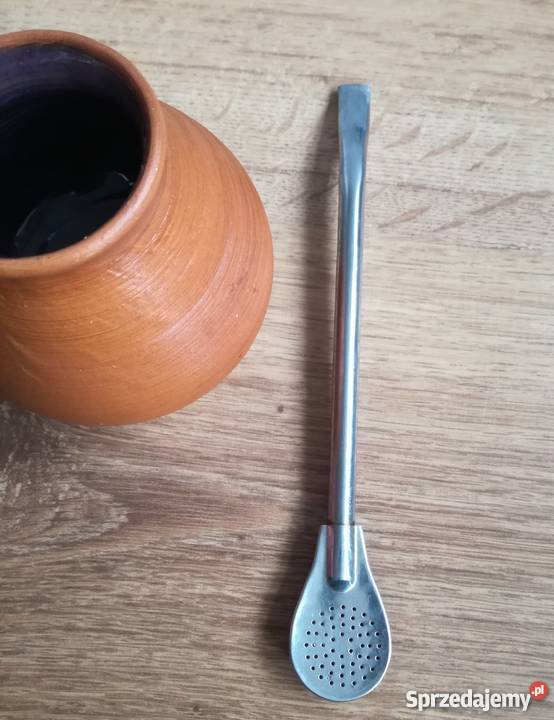 Bombilla i tykwa kubek porcelanowy do Yerba Mate inny kolor Białystok sprzedam