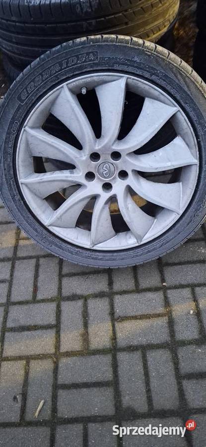 Felga infiniti QX70 opona 8mm z czujnikami Podrzewie