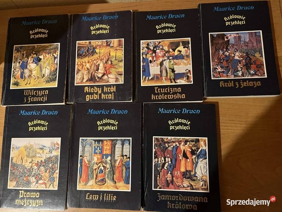 Królowie przeklęci tom 17 Druon historyczne Goleniów