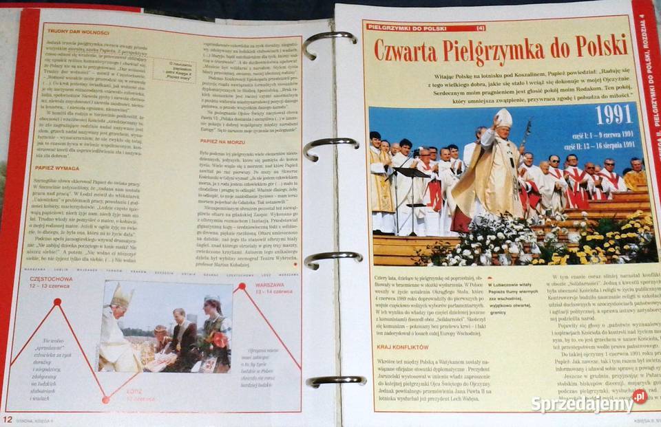 Jan Paweł II kolekcja 16 ksiąg kolekcji sprzedam