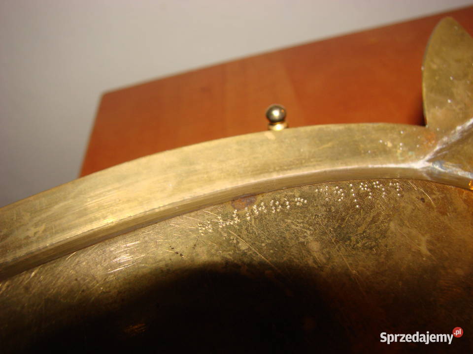 Ryba mosiężna indyjska popielniczka Pruszcz Gdański