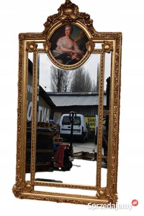 Złote Lustro 210 x 107 Obraz Arystokratka Kraków