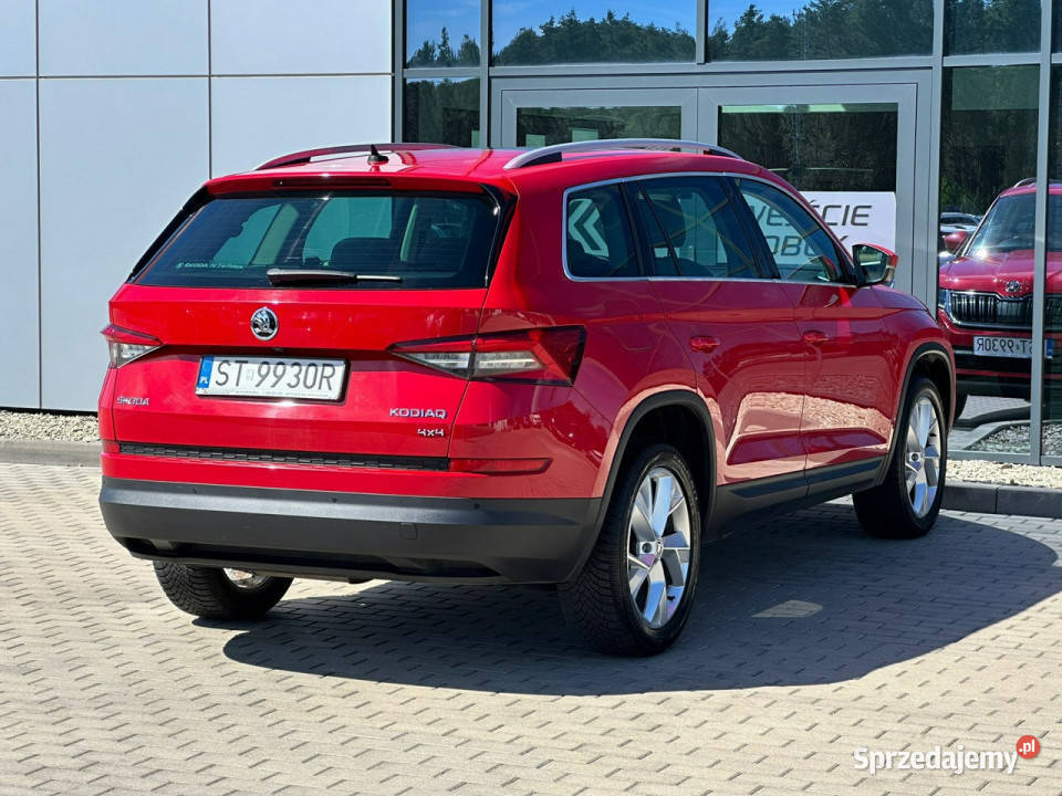 koda Kodiaq Salon Full LED Elklapa Skóra wspomaganie kierownicy Kąty Opolskie