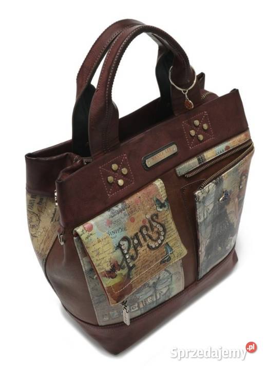 Torebka Nicole lee Paris model PFW16659 Torby i torebki wielkopolskie