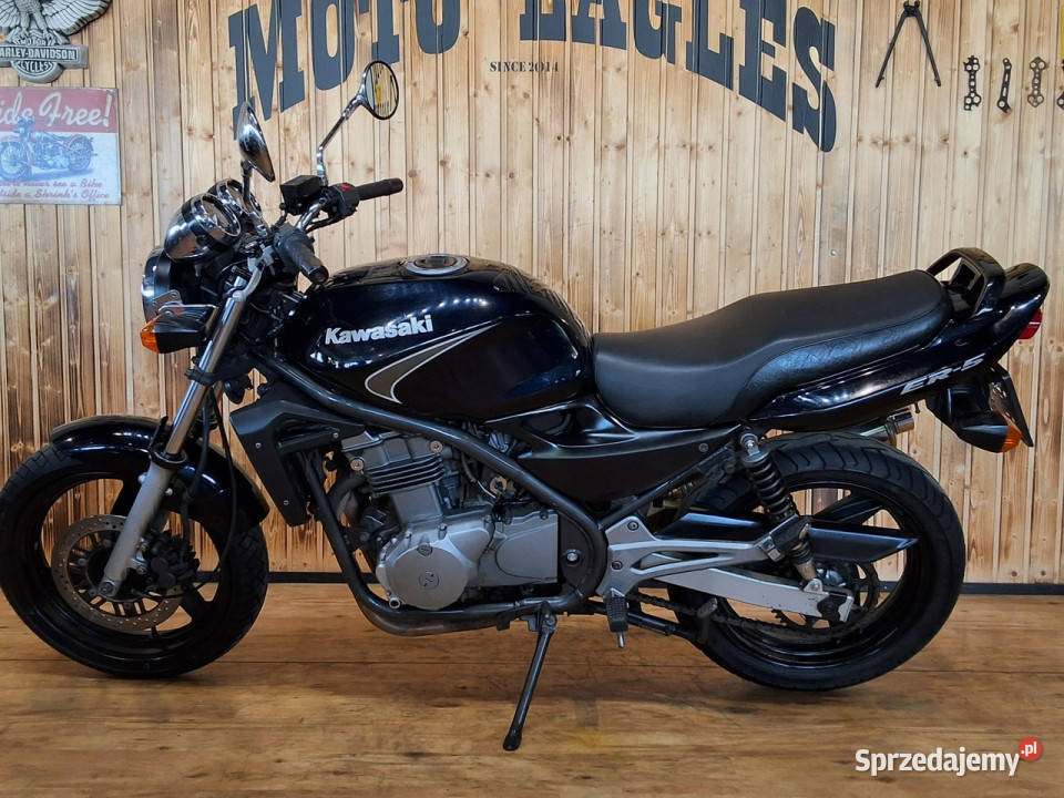 Kawasaki ER Piękny Motocykl KAWASAKI ER500 naked Stare Miasto