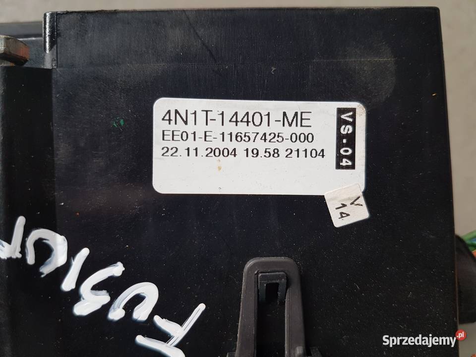 FUSION 14 TDCI PUSZKA BEZPIECZNIKOW 4N1T14401ME wyposażenie elektryczne Turek