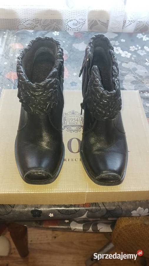 Botki skorzane Chełm