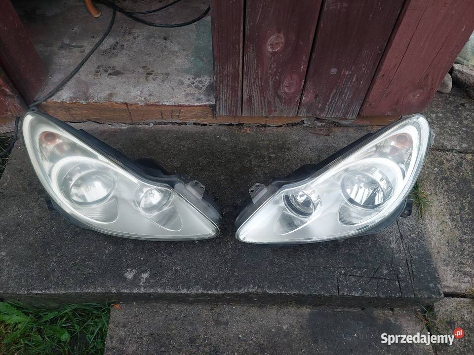 Lampy Przód Opel Corsa D Lewa I Prawa Komplet małopolskie Sucha Beskidzka