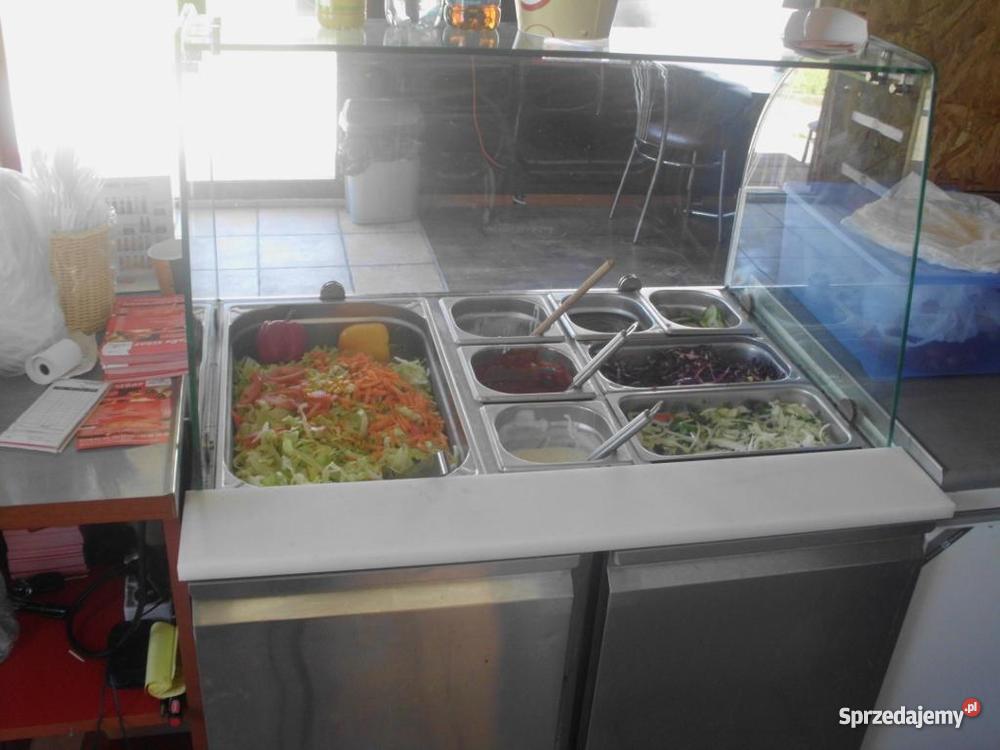 Bar sałatkowylada chłodnicza pojemniki GN Gdynia