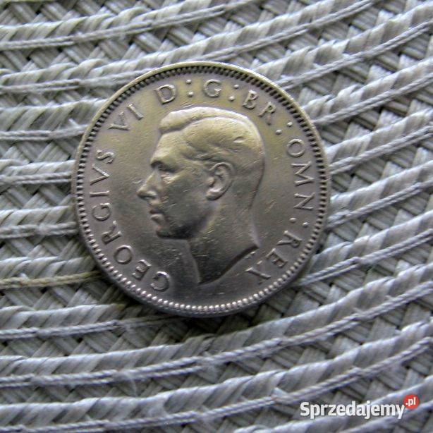 Wielka Brytania 1 Szyling 1948r Szkocki Kalisz