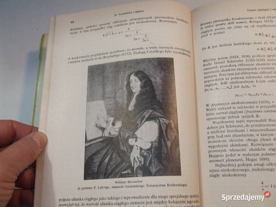 Historia matematyki 2 siedemnstego stulecia śląskie Czeladź sprzedam