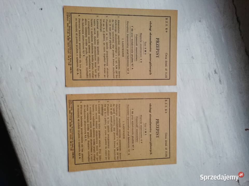 Wfm instrukcja obsługi 1958 Dąbie