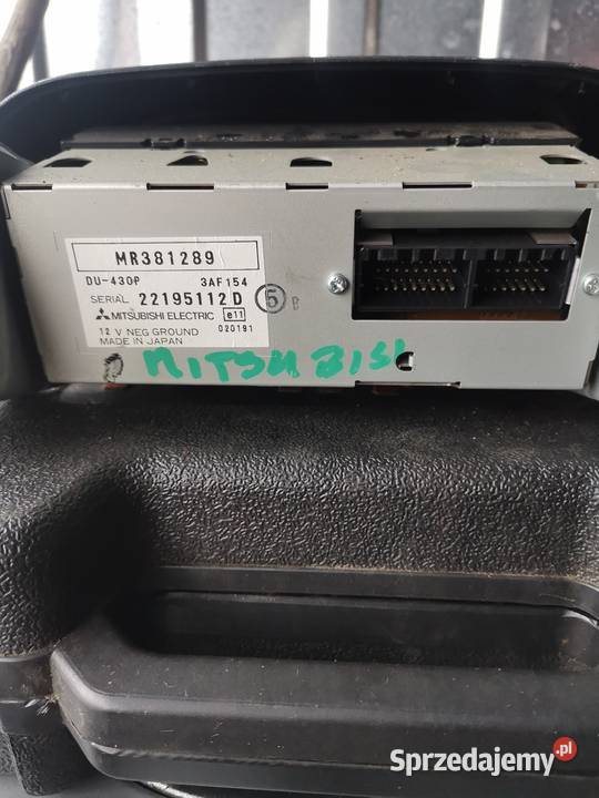 Mitsubishi wyświetlacz Wyposażenie wnętrza Czerwionka-Leszczyny