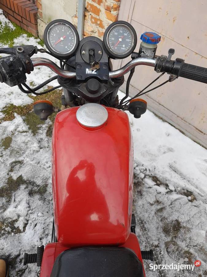 MZ ETZ 150 Okazja mazowieckie Mrozy