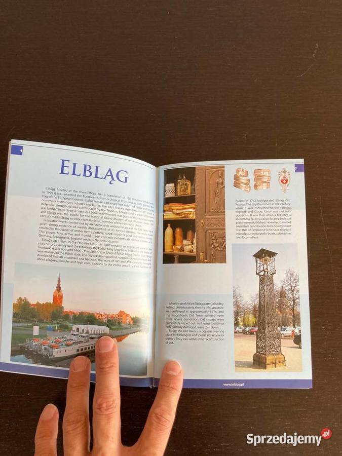 Przewodnik turystyczny Elblągu i okolicach 3 sprzedam
