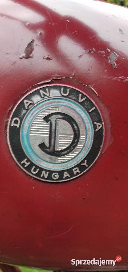 Danuvia 125 z 1960r dokumenty wsk shlmz Skarżysko-Kamienna
