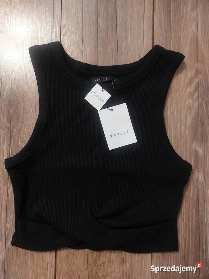 Bawełniany top marki Mohito rozmiar XL mazowieckie Kobyłka