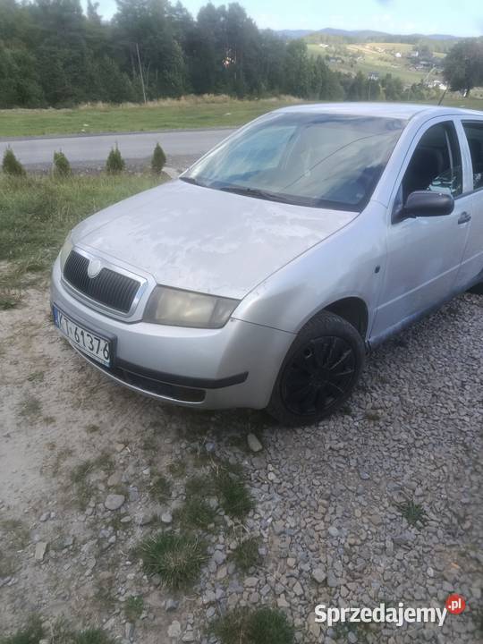 Skoda fabia 19sdi srebrny Wawrzka
