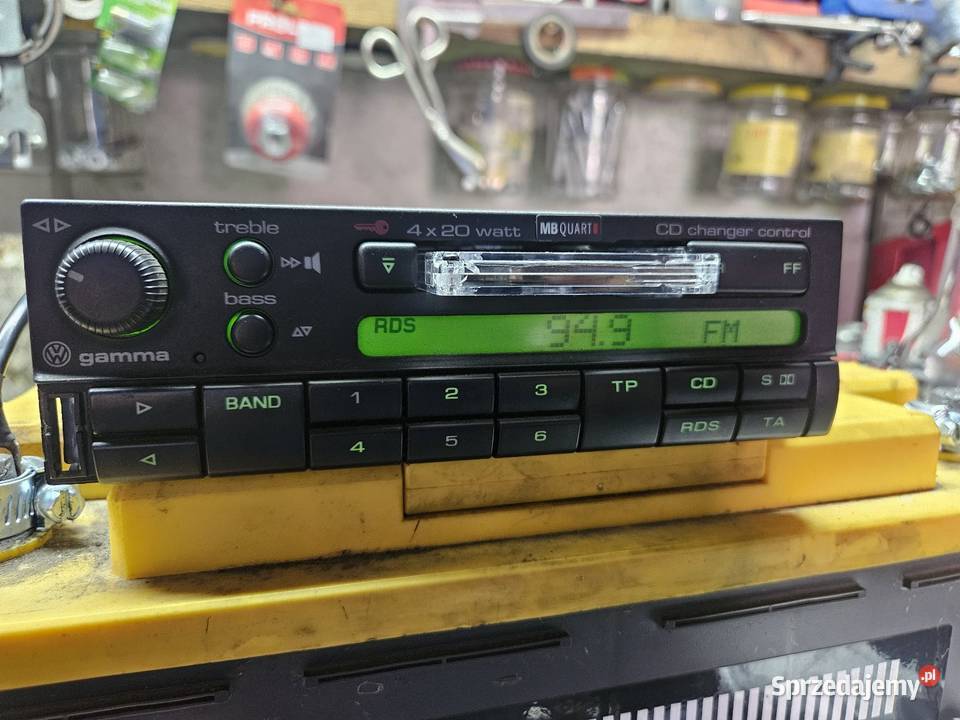 Radio Volkswagen Gamma Kastety Młynek