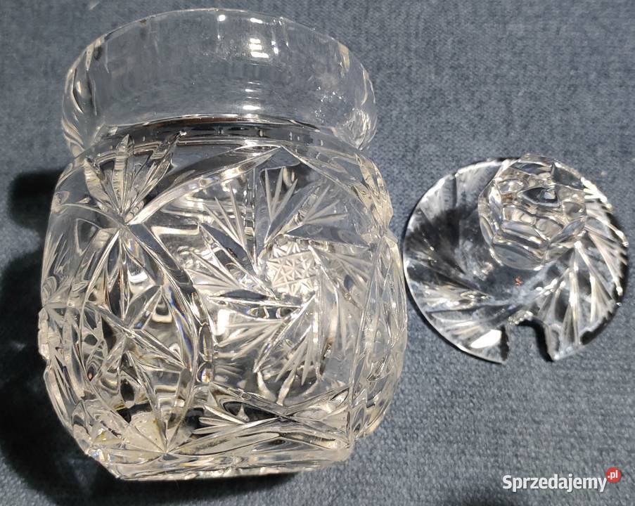 Zestaw szkła kryształowego miseczki patera i Bielsko-Biała