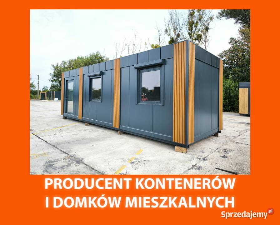 Kontener biurowy 9x3 Pawilon Handlowy Usługowy Gdańsk