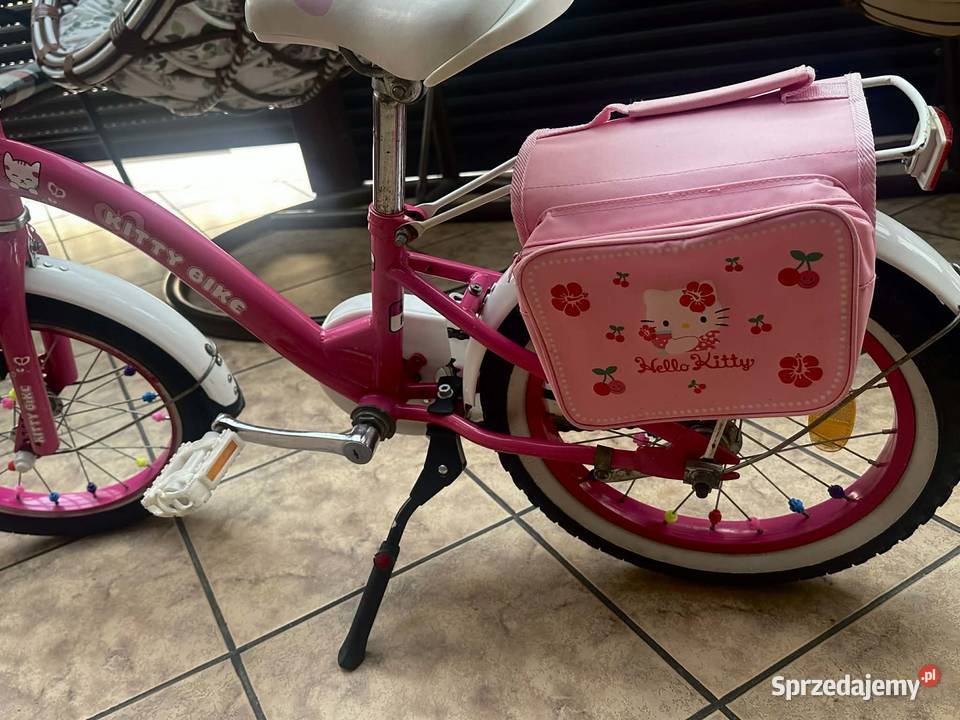 Rower dziecięcy Hello Kitty różowy 16 Krotoszyn