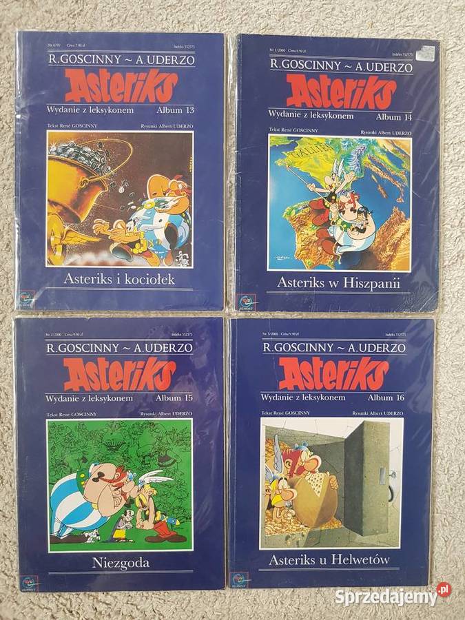 Asterix zestaw 32 albumów wydanie 2 z leksykonem Gdynia
