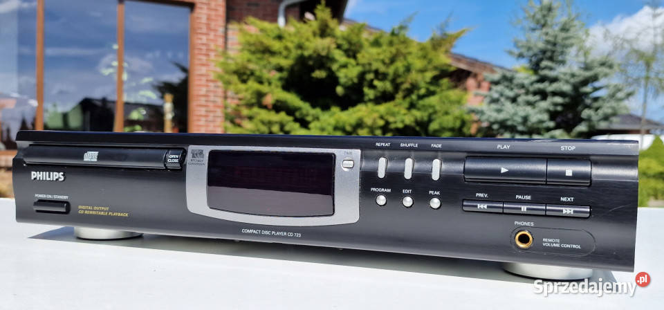 PHILIPS CD 723 Odtwarzacz kompaktowy CD player wielkopolskie Międzychód sprzedam
