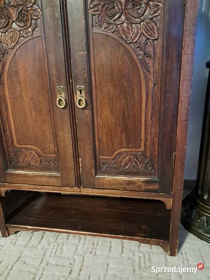 Szafka antyk biblioteczka starocie